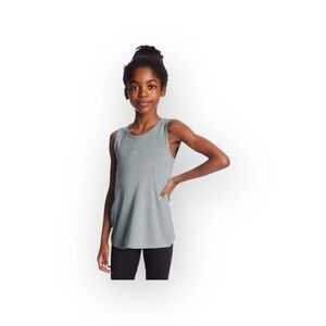 new Champion ★ C9 Performance Tank ★ Shale Tile Grey Heather ★ 6 6X Girls Small